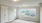 a room with white walls and windows